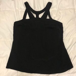 Black tank blouse